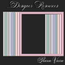 Pretty and Soft Pastels frames 8