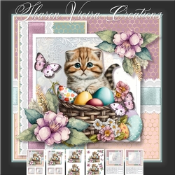 Easter Cat one