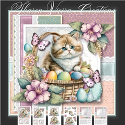 Easter Cat two
