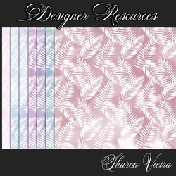 Lavender Watercolour Series Papers  nine 