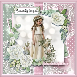 Just a girl and her Flowers KIT- four