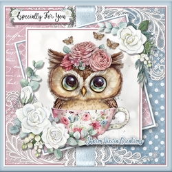 Just and Owl and her  Tea KIT: Five 