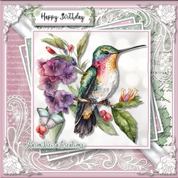 Just a beautiful Hummingbird KIT- three 