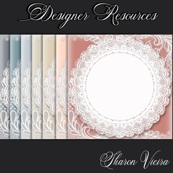 Parisian Countryside Palette Backgrounds 1