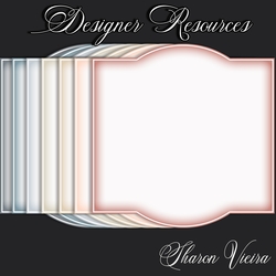 Parisian Countryside Palette Mats 1