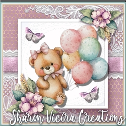 Birthday Bear Complete Mini Kit two