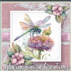 The dragonfly and the flower Complete Mini Kit 