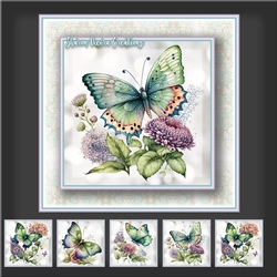 The Green butterflie Complete topper Kit
