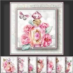 The floral perfume Topper kit