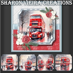  Christmas in London Topper Kit 