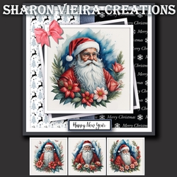 Santa Topper Kit