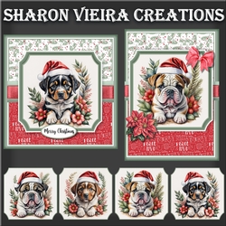 Christmas PUPs toppers kit 