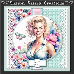 Vintage pin up one