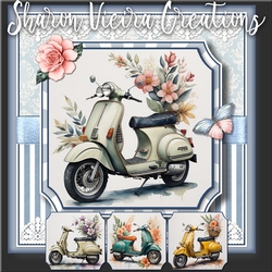 The Floral Vespa