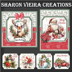 Beautiful Christmas Mix topper kit