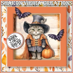 Shadow Box Halloween Kit 8x8 inch 2