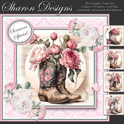 Floral Boot Topper Kit
