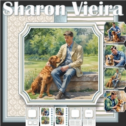 Water colour Mans Best friend