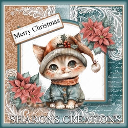 Christmas Kitten