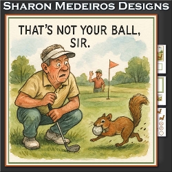 The Golfing Squirrel 