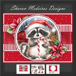 Christmas Raccoon