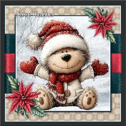 Christmas bear Hugs