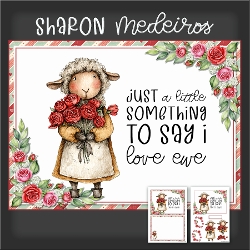 Love Ewe quick card kit