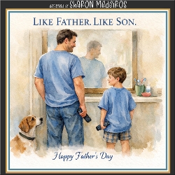 Like father like son one