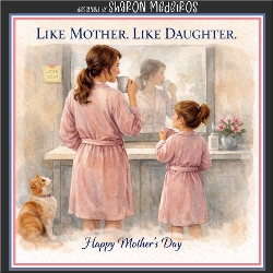 Like mother like daughter 