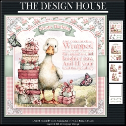 Wrapped In Love 3d  decuopage mini kit 