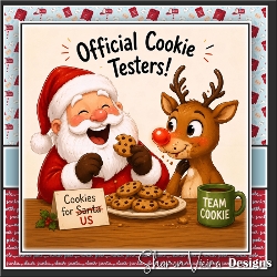 Christmas Cookie Testers