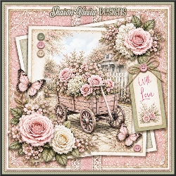 The floral wagon 