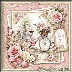 The floral Bike