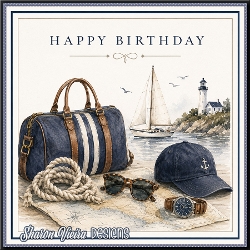 Seaside Male Birthday