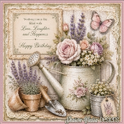 The floral garden 7x7