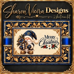 Blue and Gold Gnome