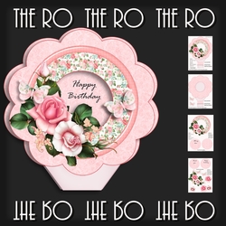 Flower Shaped Card 1