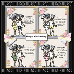 Funny Couple Anniversary - Stella and Gus Bumperkit
