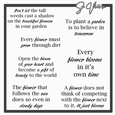 Flower saying 1