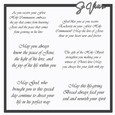 Communion sayings