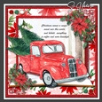 Christmas Trucks Red 1