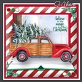 Christmas Vintage Truck 2