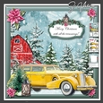 Christmas Vintage car Two 