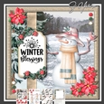Christmas Winter Snow man 1