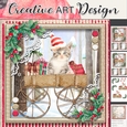 Christmas Cats kit THREE