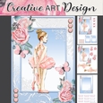 5x7 Birthday Girl Ballet one