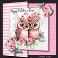 Valentine owl fold back with folio option 3