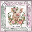 Just a pig and her flowers KIT-ONE 