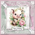 Just a pig and her flowers KIT-two
