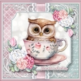 Just an Owl and her Tea KIT-five